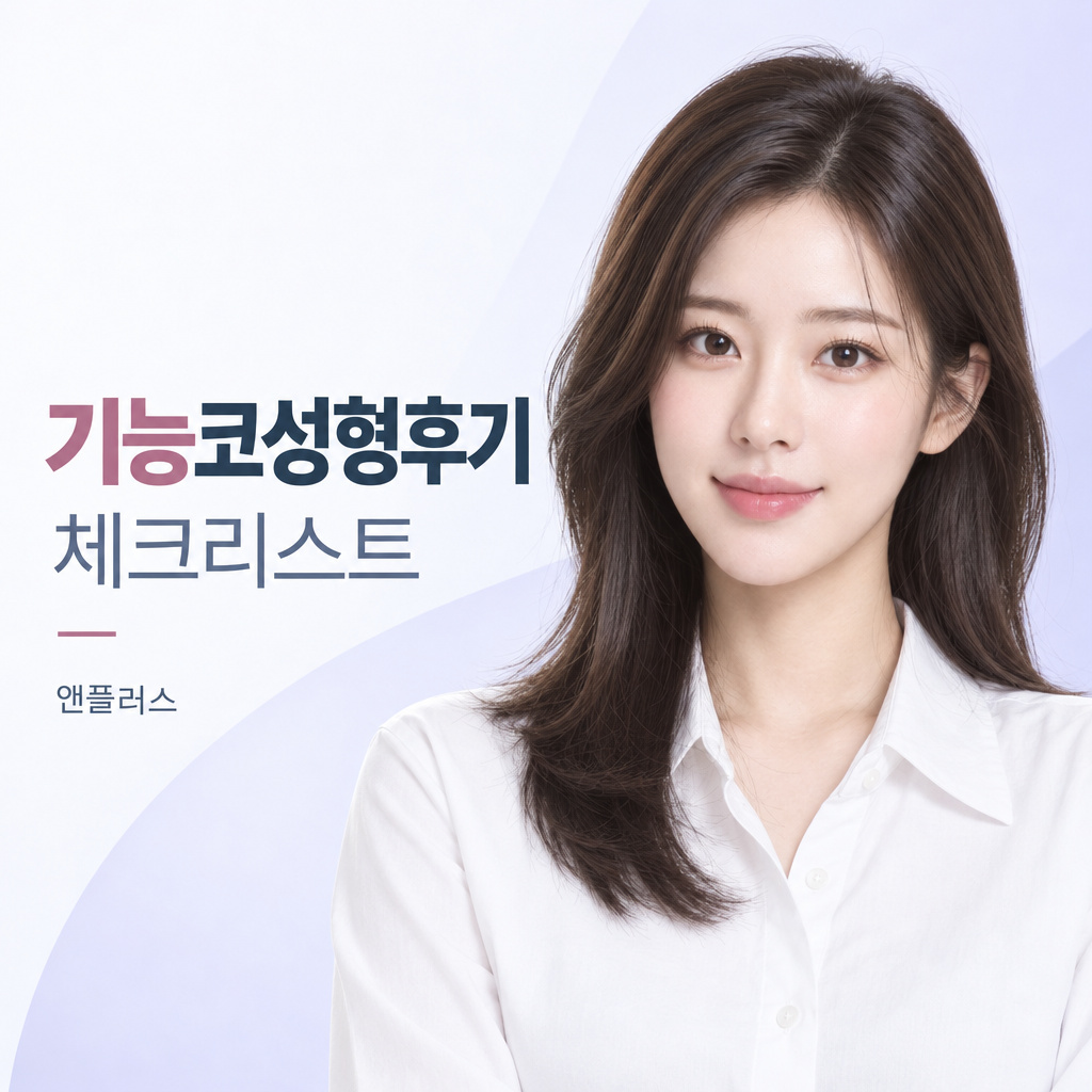 기능코성형후기, 코막힘 개선과 코 모양을 나누어 살펴보세요